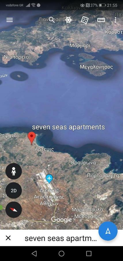 Seven Seas Apartments Луца Экстерьер фото